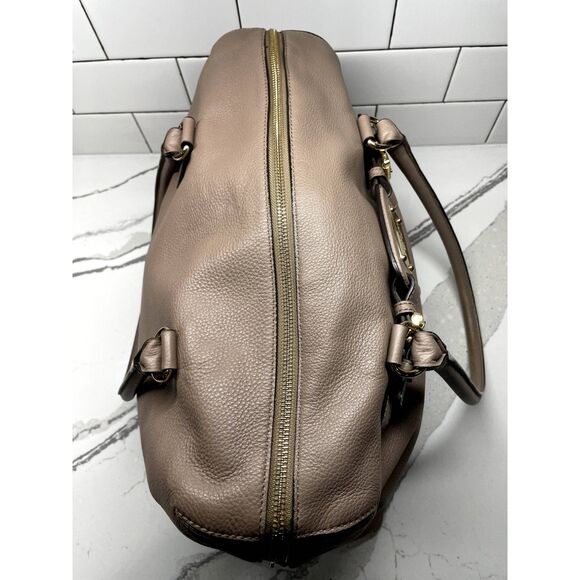 Michael Kors Luggage Hamilton Weekender Duffle, Beige Taupe - Picture 13 of 16